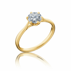 ONE Round Ring GOLD